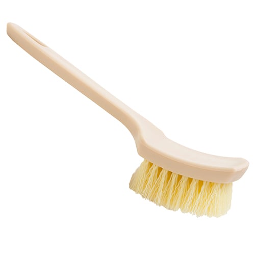 PP Bristles Tire/Carpet Brush, Heavy-Duty, 9", Beige(12 pcs/pk, 48pcs/cs)